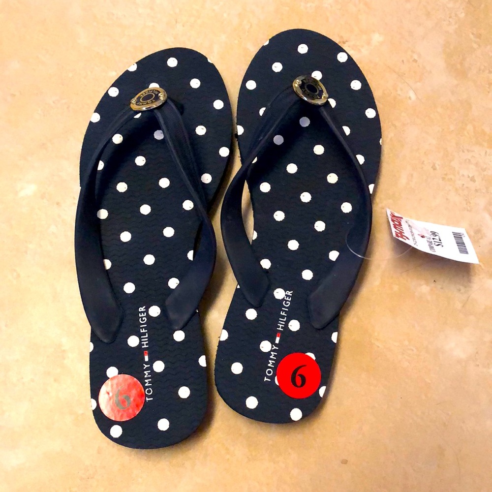 Tommy Hilfiger flip flops
